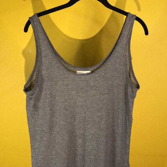 Sheer grey tank top - Picture 2 of 2